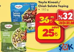 YAYLA KİNOALI/CHİALİ SALATA TOPİNG 150 G YAYLA KİNOALI/CHİALİ SALATA TOPİNG 150 G